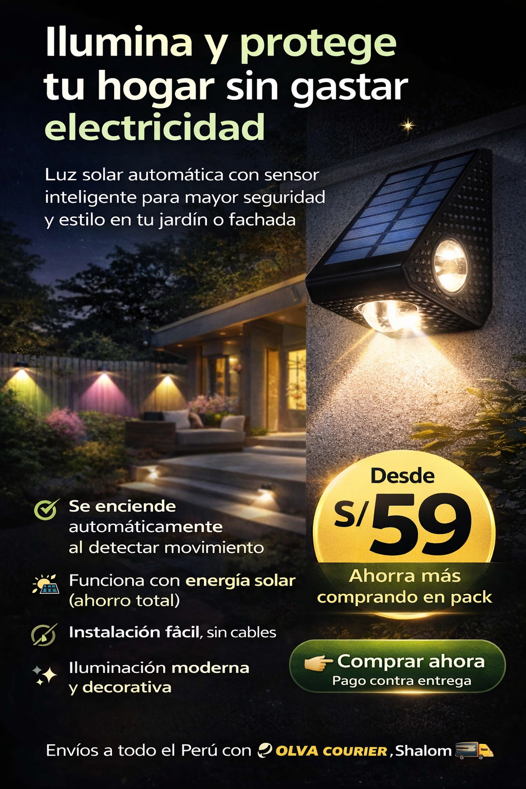 Lampara Solar